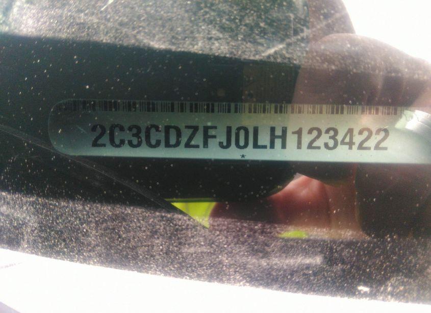 Photo 9 of 2020 Dodge Challenger R/T SCAT PACK (VIN 2C3CDZFJ0LH123422)