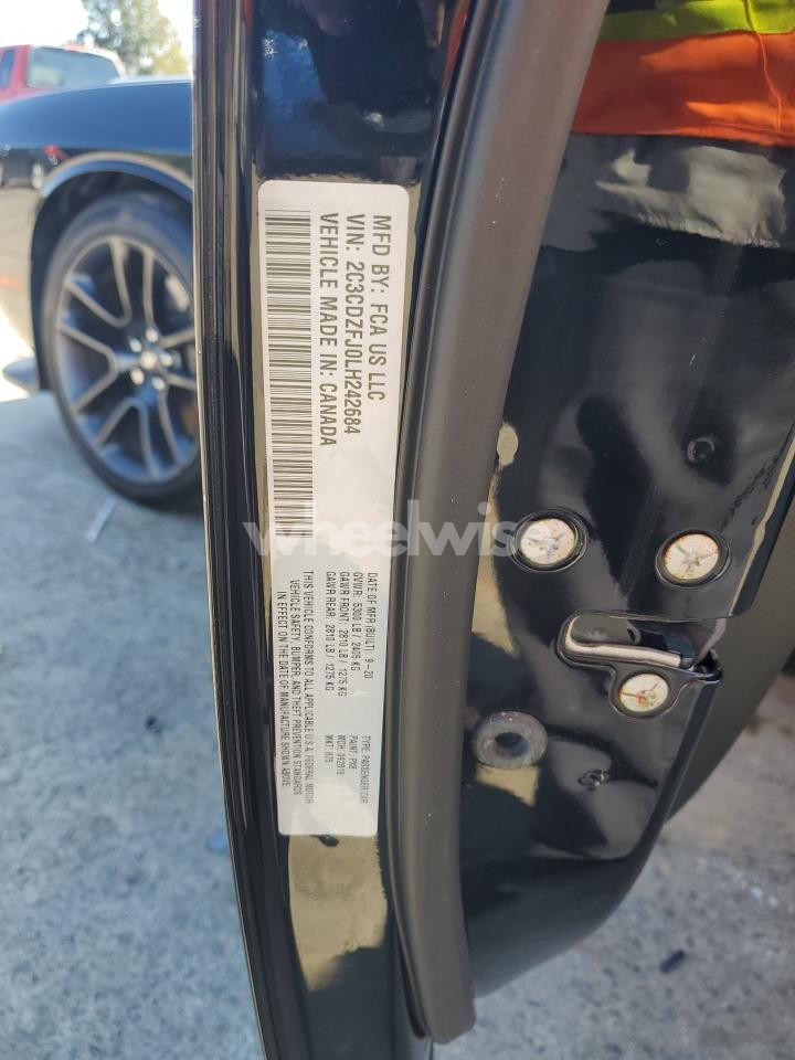 Photo 12 of 2020 DODGE CHALLENGER R/T SCAT PACK (VIN 2C3CDZFJ0LH242684)