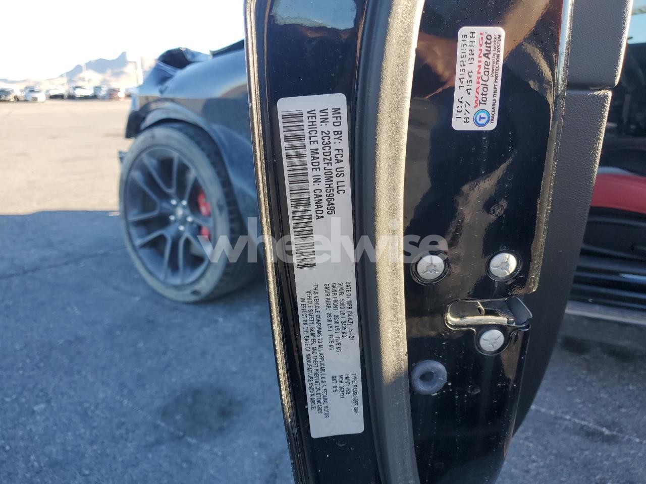 Photo 12 of 2021 DODGE CHALLENGER R/T SCAT PACK (VIN 2C3CDZFJ0MH596495)