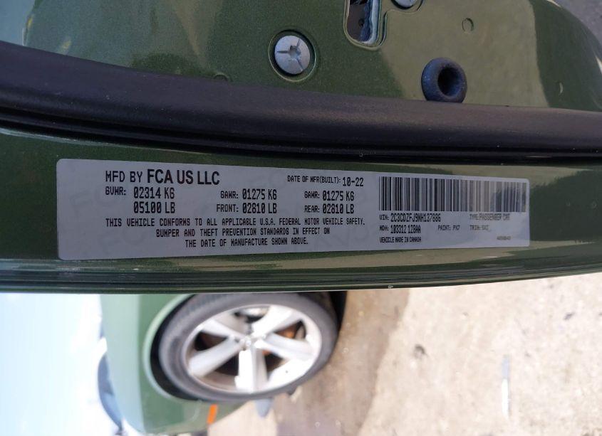 Photo 12 of 2021 Dodge Challenger R/T SCAT PACK (VIN 2C3CDZFJ1MH655411)