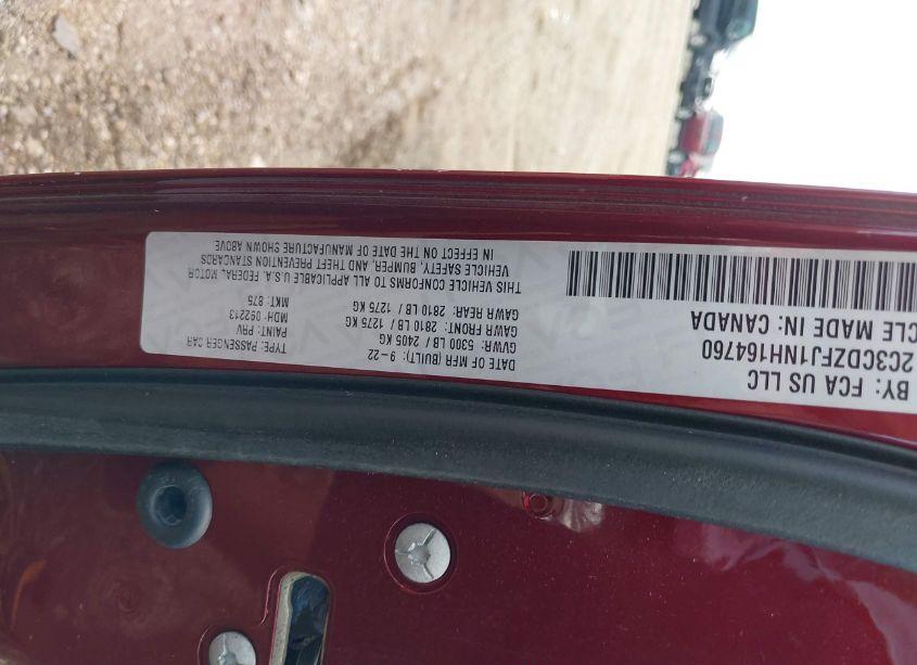 Photo 9 of 2022 Dodge Challenger R/T SCAT PACK (VIN 2C3CDZFJ1NH164760)