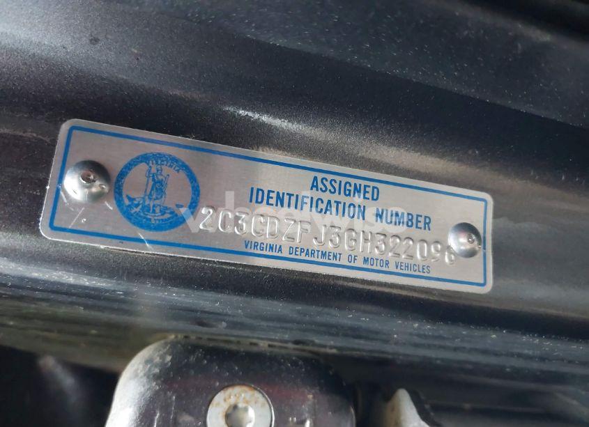 Photo 9 of 2016 Dodge Challenger R/T SCAT PACK (VIN 2C3CDZFJ3GH322096)