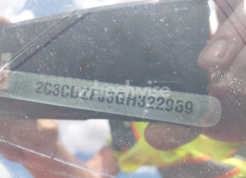 Photo 9 of 2016 Dodge Challenger R/T SCAT PACK (VIN 2C3CDZFJ3GH322969)