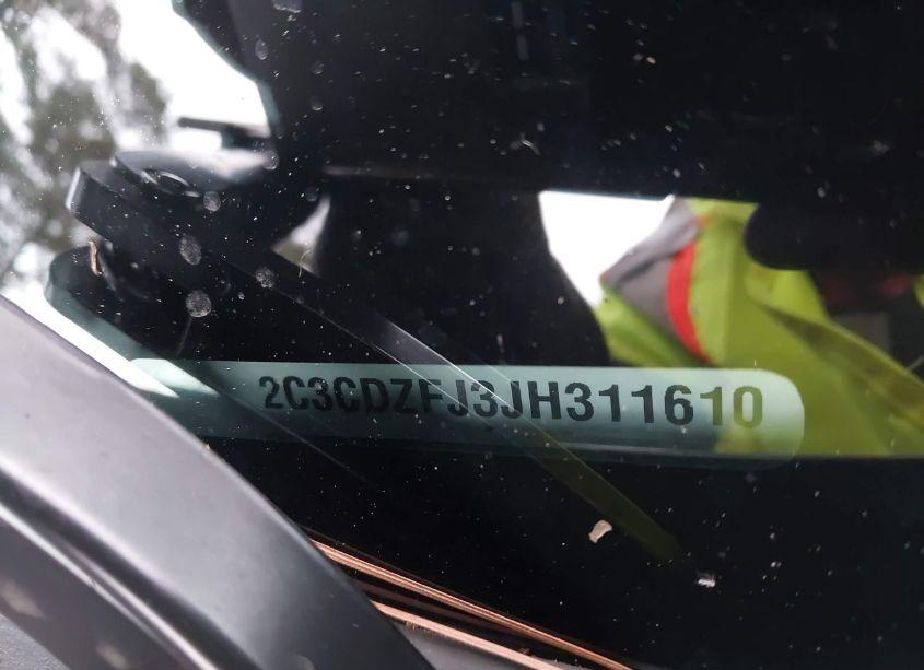 Photo 9 of 2018 Dodge Challenger R/T SCAT PACK (VIN 2C3CDZFJ3JH311610)