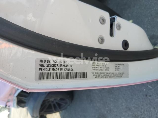 Photo 3 of 2023 DODGE CHALLENGER R/T SCAT PACK (VIN 2C3CDZFJ4PH645119)