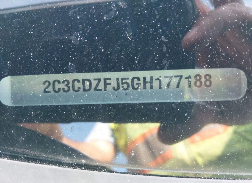 Photo 9 of 2016 Dodge Challenger R/T SCAT PACK (VIN 2C3CDZFJ5GH177188)