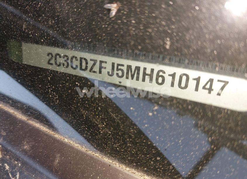 Photo 9 of 2021 Dodge Challenger R/T SCAT PACK (VIN 2C3CDZFJ5MH610147)