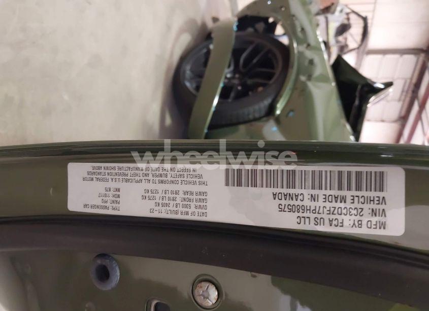 Photo 9 of 2023 Dodge Challenger R/T SCAT PACK WIDEBODY (VIN 2C3CDZFJ7PH680575)