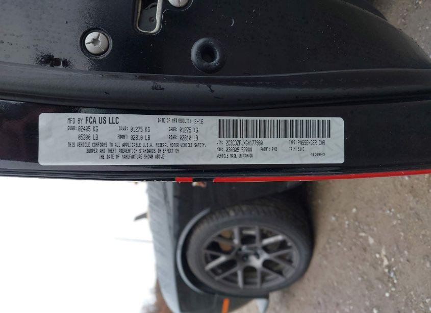 Photo 9 of 2016 Dodge Challenger 392 HEMI SCAT PACK SHAKER (VIN 2C3CDZFJXGH177980)