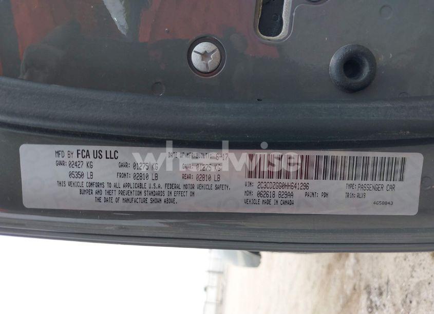 Photo 9 of 2017 Dodge Challenger GT (VIN 2C3CDZGG0HH641296)