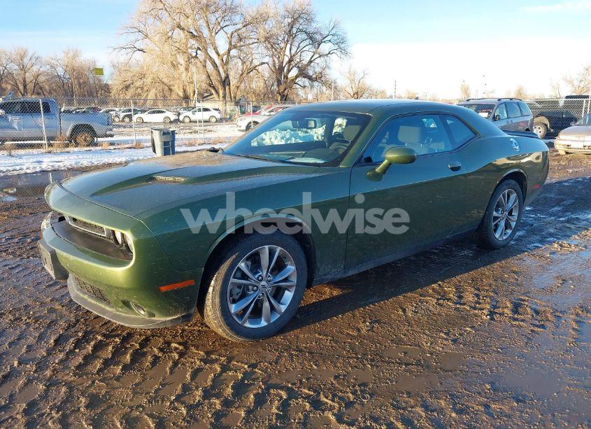 Photo 2 of 2021 Dodge Challenger SXT AWD (VIN 2C3CDZGG6MH607468)