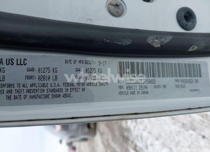 Photo 9 of 2018 Dodge Challenger GT AWD (VIN 2C3CDZGG9JH150022)