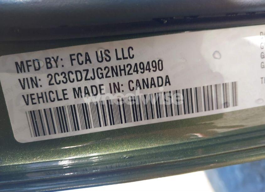 Photo 9 of 2022 Dodge Challenger GT (VIN 2C3CDZJG2NH249490)