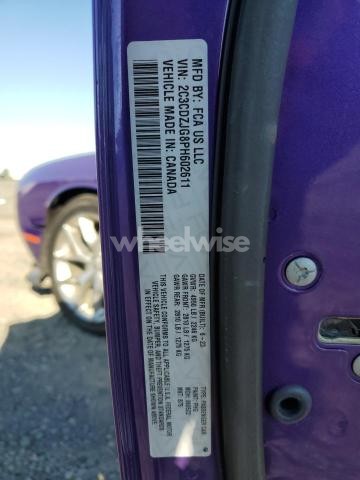 Photo 5 of 2023 DODGE CHALLENGER GT N/A (VIN 2C3CDZJG8PH602611)