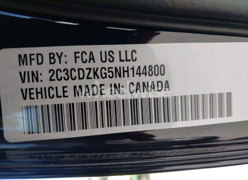 Photo 9 of 2022 Dodge Challenger GT AWD (VIN 2C3CDZKG5NH144800)