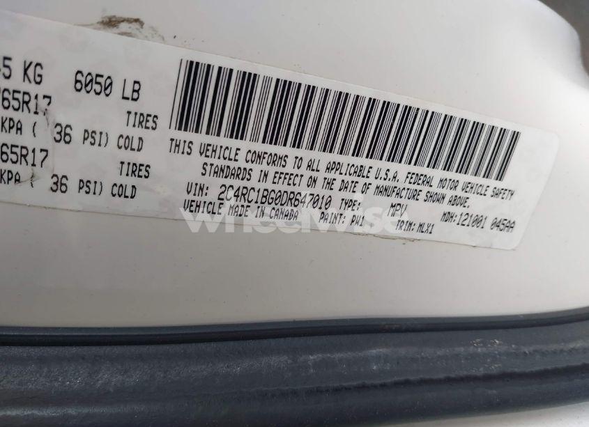 Photo 9 of 2013 Chrysler Town & COUNTRY TOURING (VIN 2C4RC1BG0DR647010)