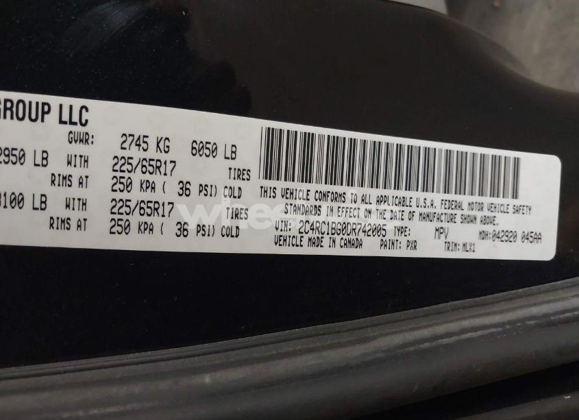 Photo 9 of 2013 Chrysler Town & COUNTRY TOURING (VIN 2C4RC1BG0DR742005)