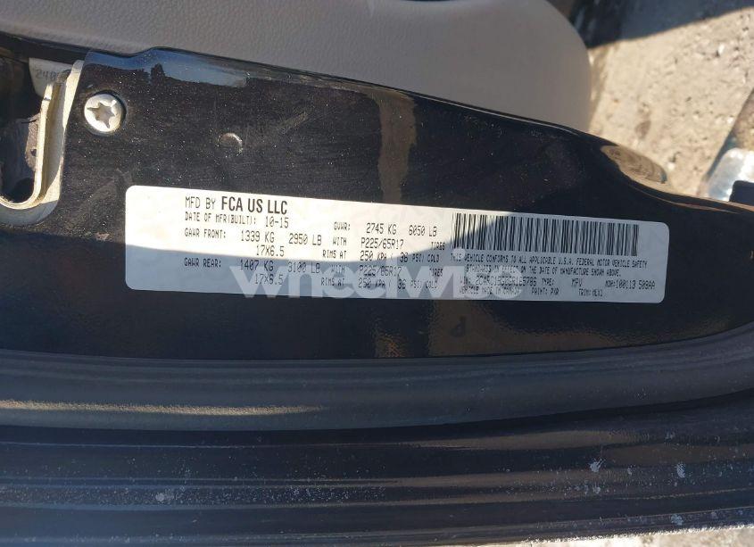 Photo 9 of 2016 Chrysler Town & COUNTRY TOURING (VIN 2C4RC1BG0GR165786)