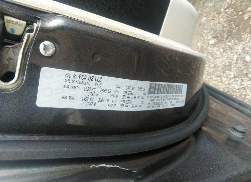 Photo 9 of 2019 Chrysler Pacifica TOURING L (VIN 2C4RC1BG0KR550516)