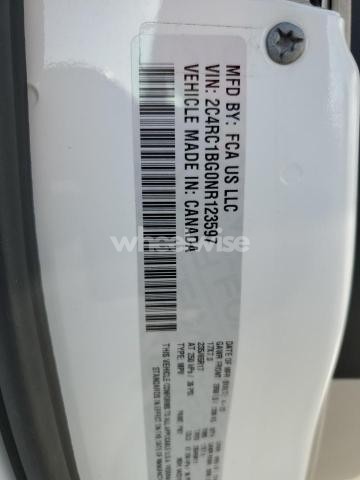 Photo 5 of 2022 CHRYSLER PACIFICA TOURING L (VIN 2C4RC1BG0NR123597)