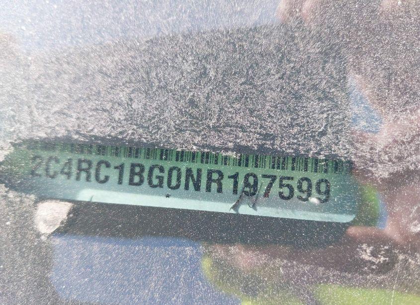 Photo 9 of 2022 Chrysler Pacifica TOURING L (VIN 2C4RC1BG0NR197599)