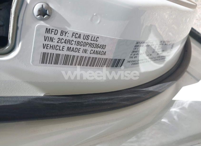 Photo 9 of 2023 Chrysler Pacifica TOURING L (VIN 2C4RC1BG0PR536493)