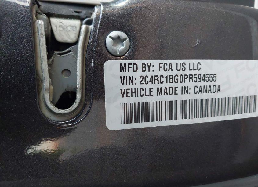 Photo 9 of 2023 Chrysler Pacifica TOURING L (VIN 2C4RC1BG0PR594555)