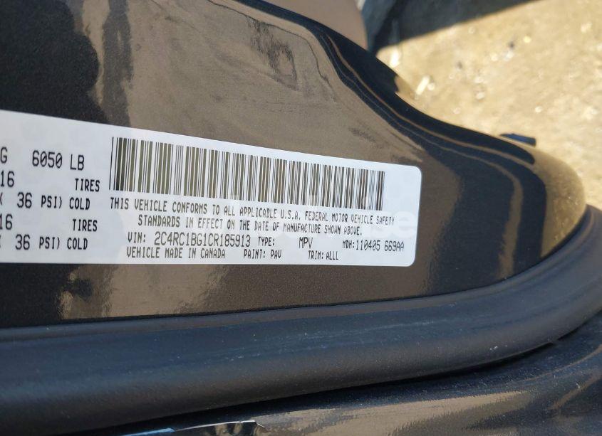 Photo 9 of 2012 Chrysler Town & COUNTRY TOURING (VIN 2C4RC1BG1CR185913)