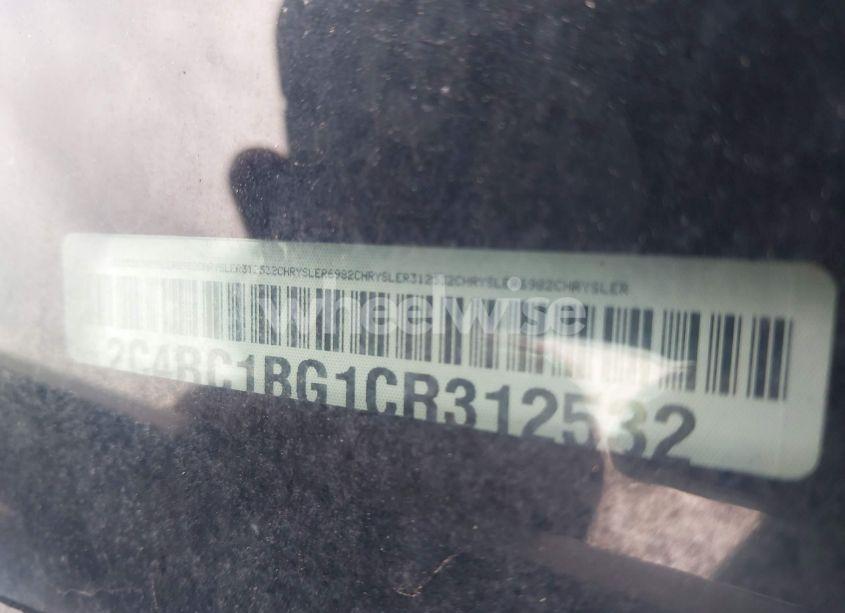 Photo 9 of 2012 Chrysler Town & COUNTRY TOURING (VIN 2C4RC1BG1CR312532)