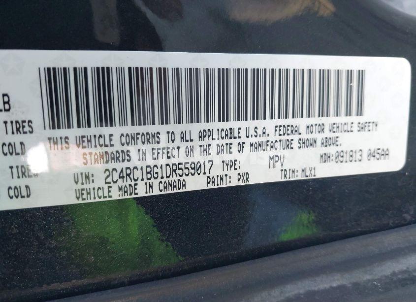 Photo 9 of 2013 Chrysler Town & COUNTRY TOURING (VIN 2C4RC1BG1DR559017)