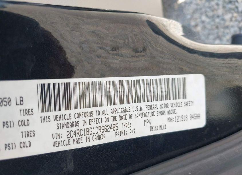 Photo 9 of 2013 Chrysler Town & COUNTRY TOURING (VIN 2C4RC1BG1DR662485)