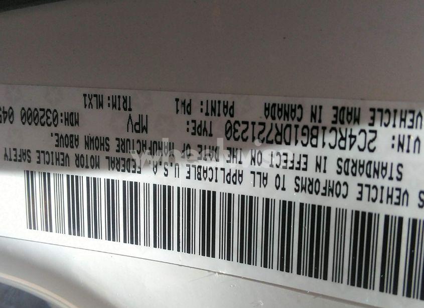 Photo 9 of 2013 Chrysler Town & COUNTRY TOURING (VIN 2C4RC1BG1DR721230)