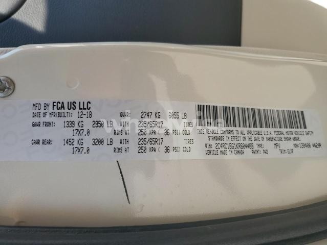 Photo 6 of 2019 CHRYSLER PACIFICA TOURING L (VIN 2C4RC1BG1KR604468)