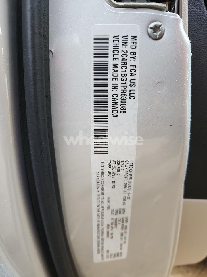 Photo 14 of 2023 CHRYSLER PACIFICA TOURING L (VIN 2C4RC1BG1PR630088)