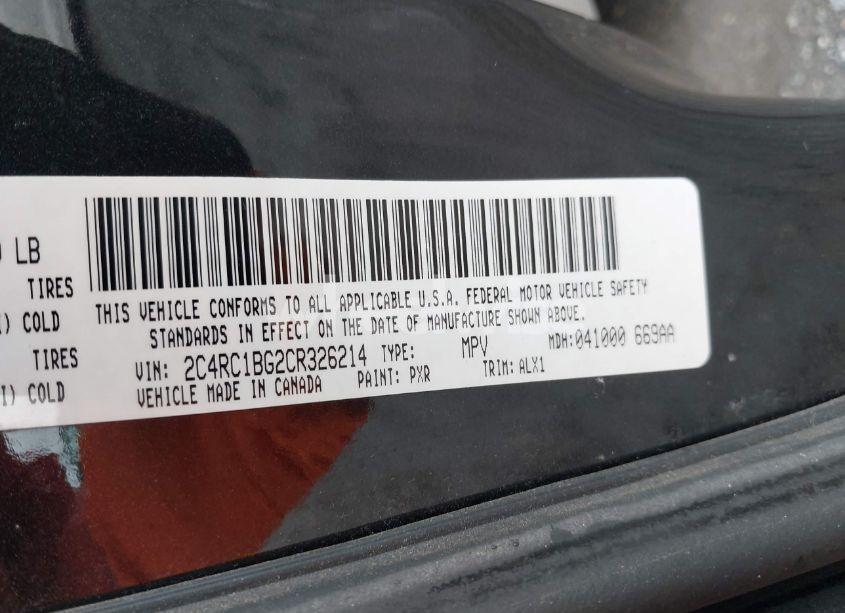 Photo 9 of 2012 Chrysler Town & COUNTRY TOURING (VIN 2C4RC1BG2CR326214)