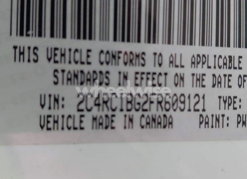 Photo 9 of 2015 Chrysler Town & COUNTRY TOURING (VIN 2C4RC1BG2FR609121)