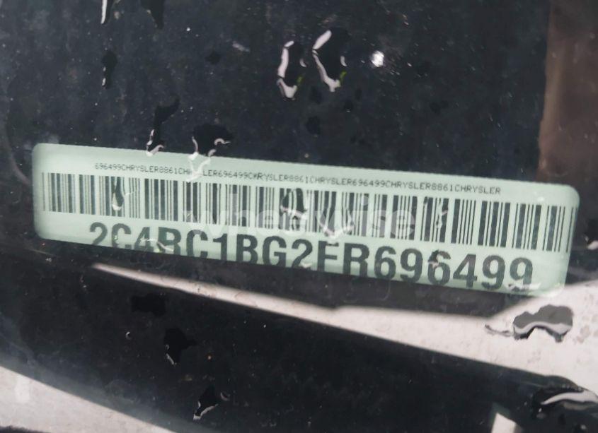 Photo 9 of 2015 Chrysler Town & COUNTRY TOURING (VIN 2C4RC1BG2FR696499)