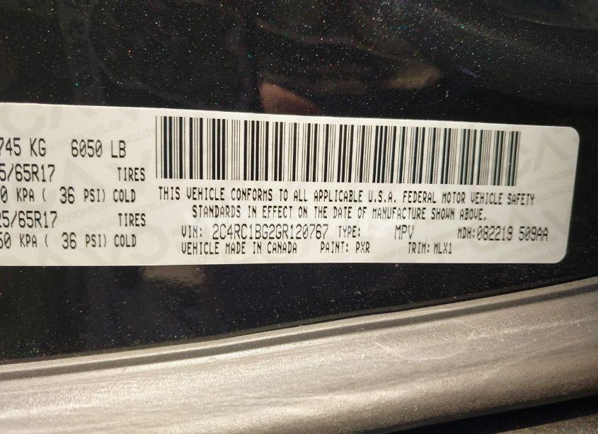 Photo 9 of 2016 Chrysler Town & COUNTRY TOURING (VIN 2C4RC1BG2GR120767)