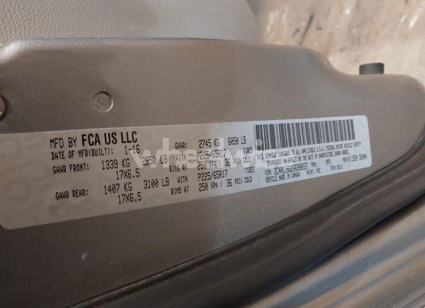 Photo 9 of 2016 Chrysler Town & COUNTRY TOURING (VIN 2C4RC1BG2GR280227)