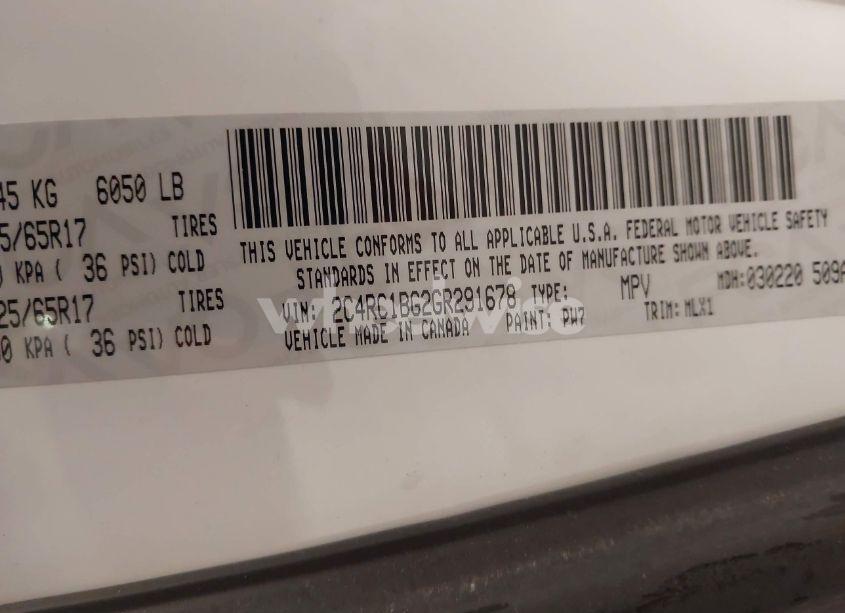 Photo 9 of 2016 Chrysler Town & COUNTRY TOURING (VIN 2C4RC1BG2GR291678)