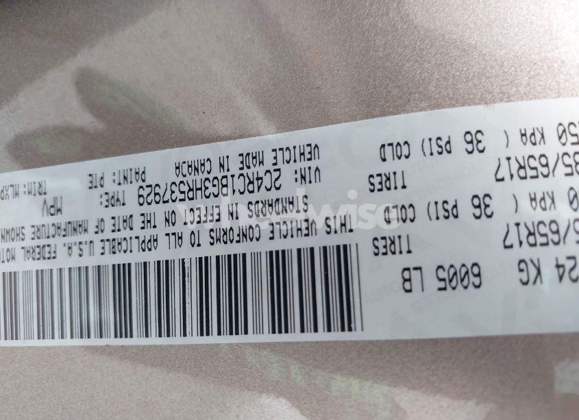 Photo 9 of 2017 Chrysler Pacifica TOURING-L (VIN 2C4RC1BG3HR537929)