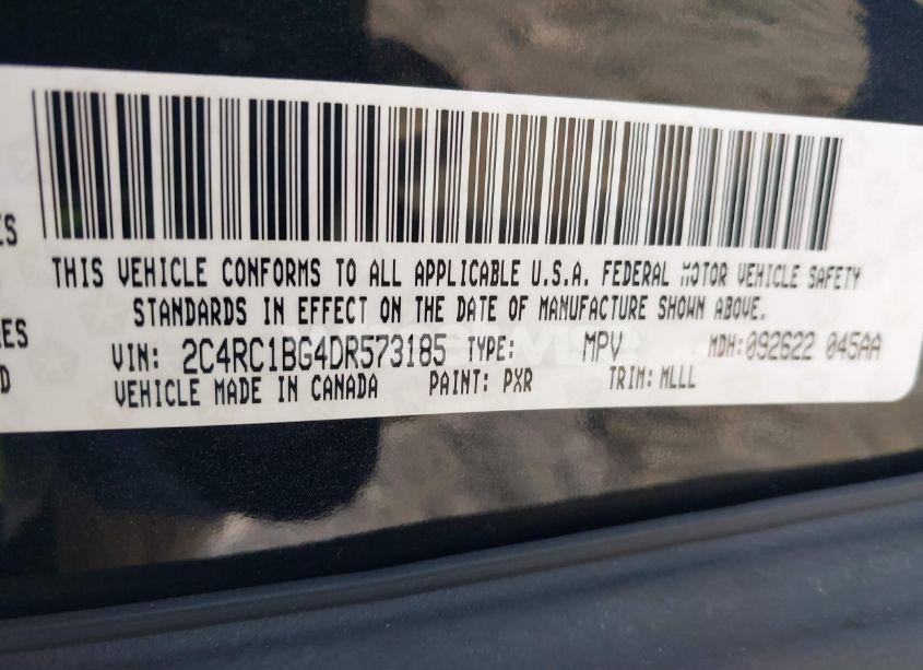 Photo 9 of 2013 Chrysler Town & COUNTRY TOURING (VIN 2C4RC1BG4DR573185)