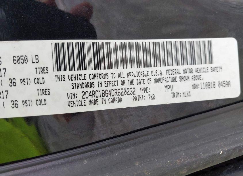 Photo 9 of 2013 Chrysler Town & COUNTRY TOURING (VIN 2C4RC1BG4DR620232)