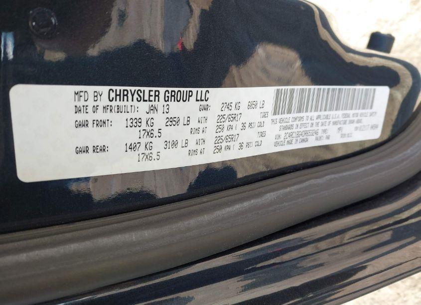 Photo 9 of 2013 Chrysler Town & COUNTRY TOURING (VIN 2C4RC1BG4DR653246)