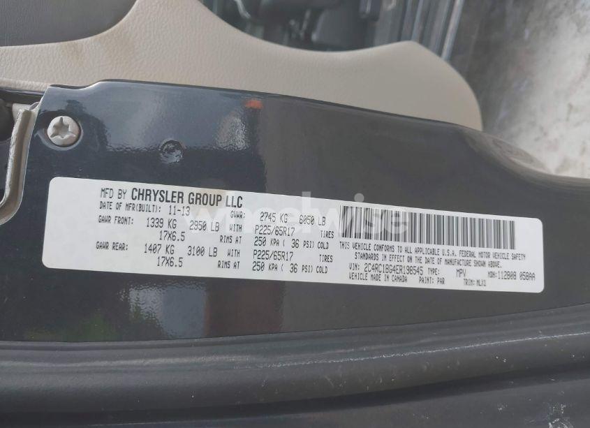 Photo 11 of 2014 Chrysler Town & COUNTRY TOURING (VIN 2C4RC1BG4ER198545)