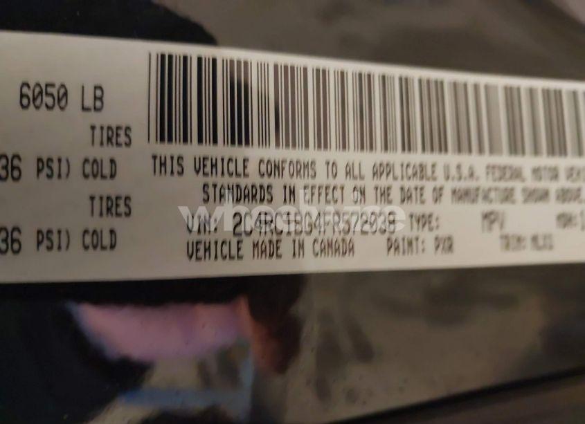 Photo 9 of 2015 Chrysler Town & COUNTRY TOURING (VIN 2C4RC1BG4FR572038)