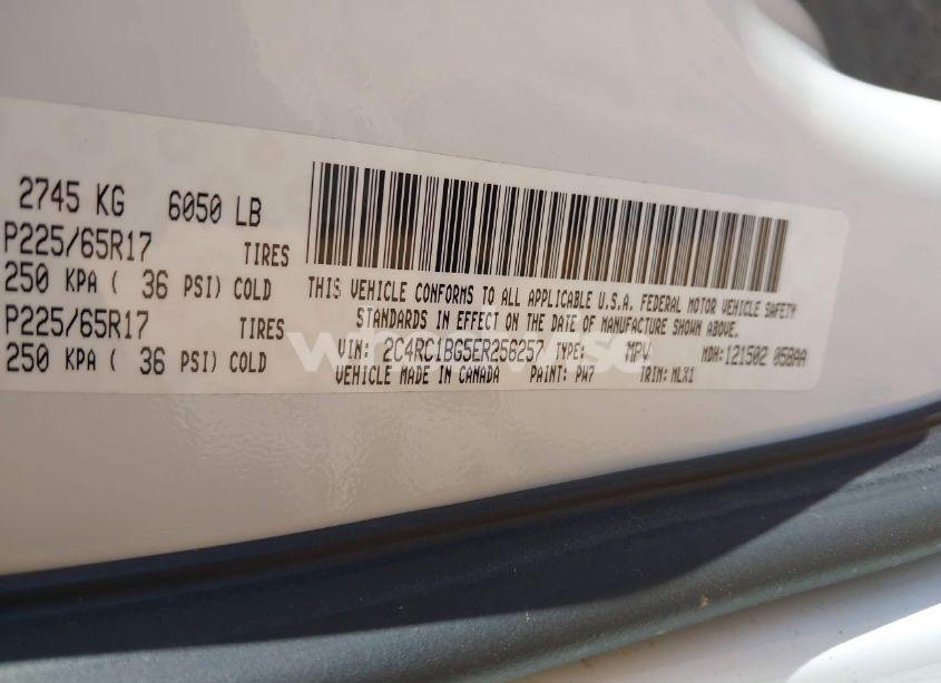 Photo 9 of 2014 Chrysler Town & COUNTRY TOURING (VIN 2C4RC1BG5ER256257)