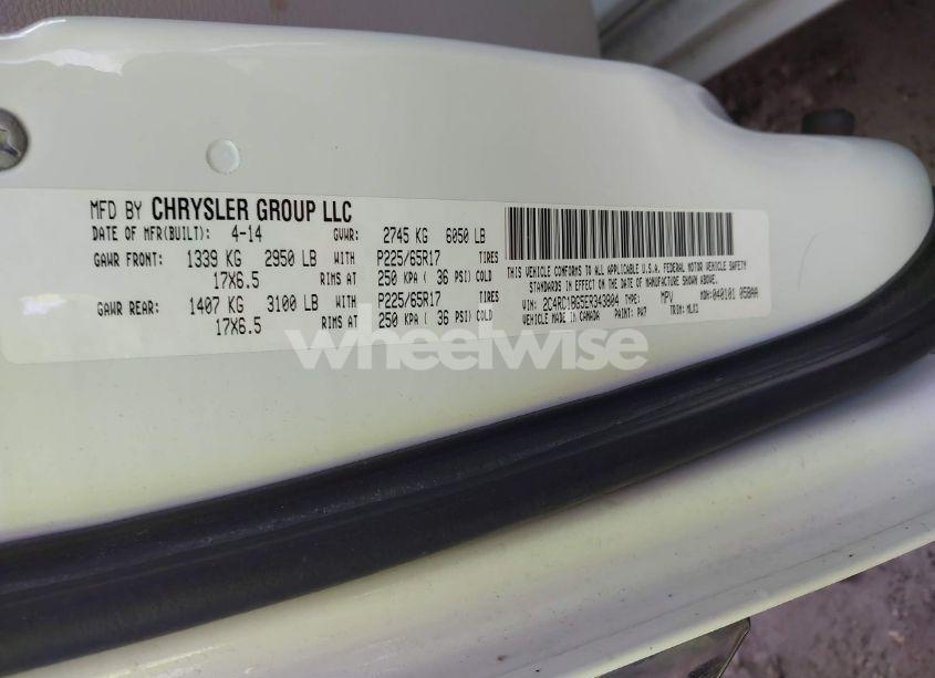 Photo 9 of 2014 Chrysler Town & COUNTRY TOURING (VIN 2C4RC1BG5ER343804)