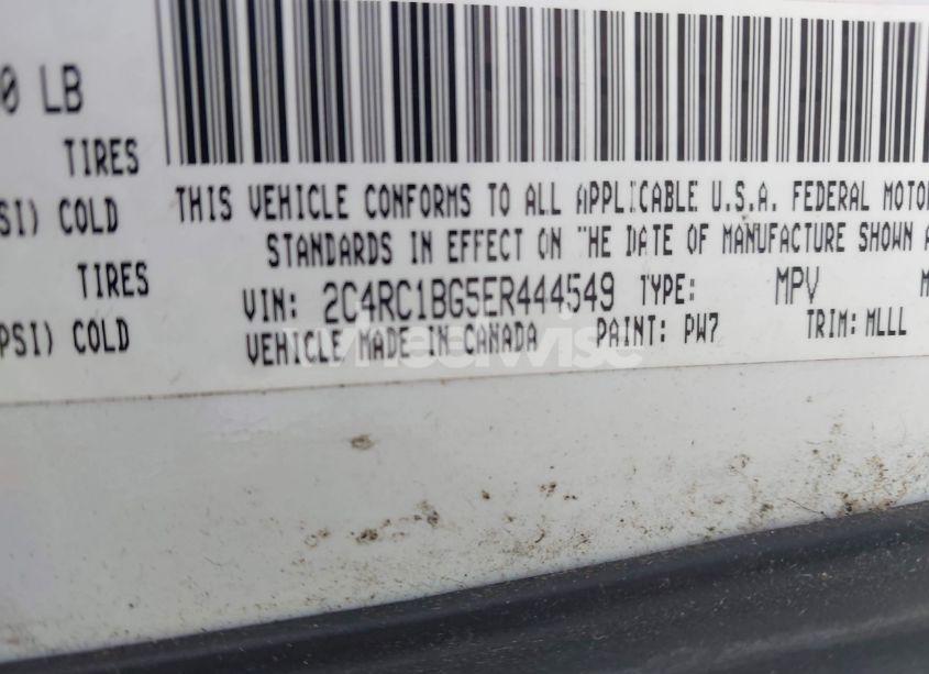 Photo 9 of 2014 Chrysler Town & COUNTRY TOURING (VIN 2C4RC1BG5ER444549)