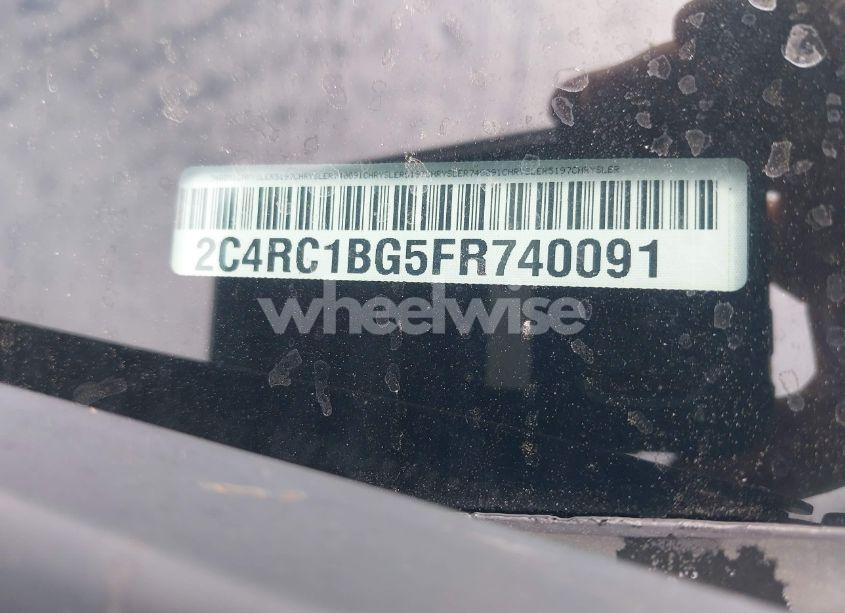 Photo 9 of 2015 Chrysler Town & COUNTRY TOURING (VIN 2C4RC1BG5FR740091)